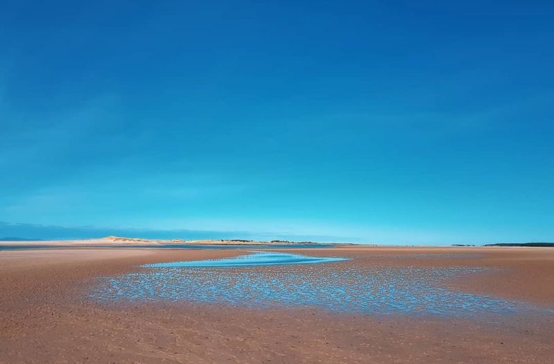 A view of Nairn beach