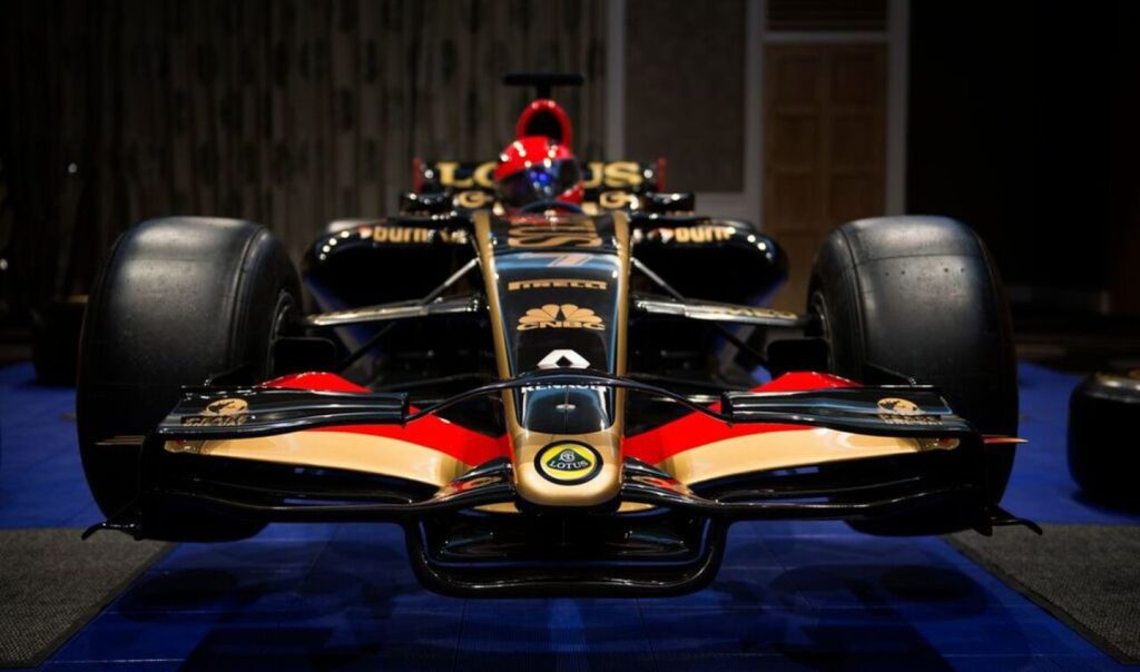 Formula 1 car in Kingsmills Hotel Function Suite